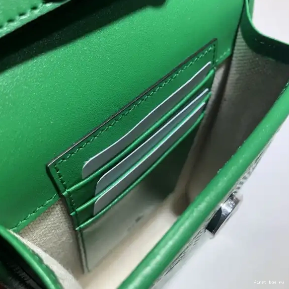 First bag ru bag mini GG embossed GUCCI 0611